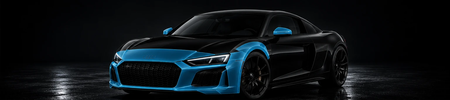 Partial Front End PPF coverage visual